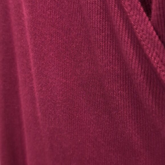 3/$20 Crave Fame By Almost Famous Wrap Top Short Sleeve Cut Out Vneck Ribbed - Picture 9 of 11